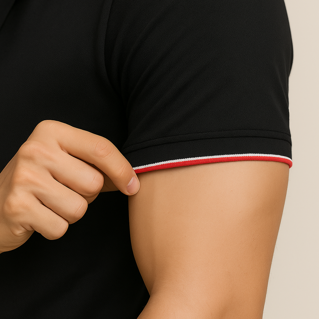 BUY 1, GET 2 | Premium Stretch No-Iron Polo Shirt + Free Watch