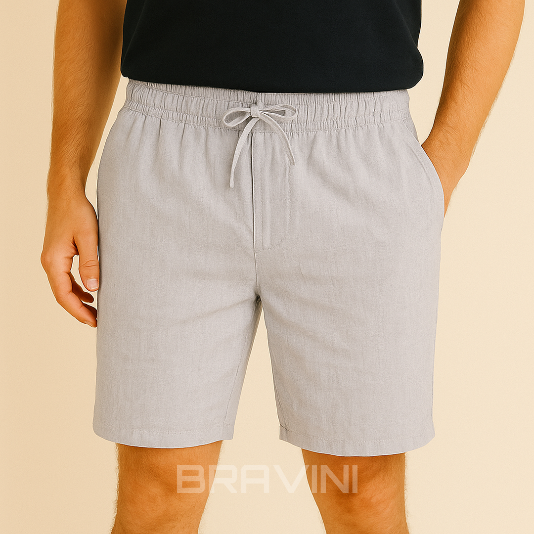 CLAUDIO LINEN SHORTS