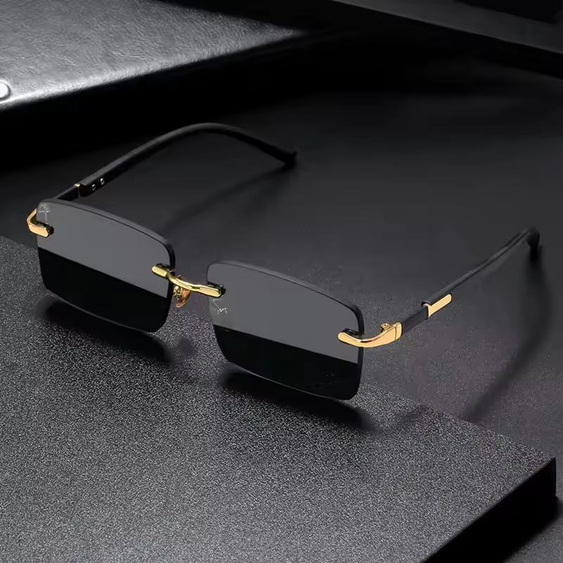 Futuristic Shield Sunglasses – TikTok Viral Mirror Visor for Men