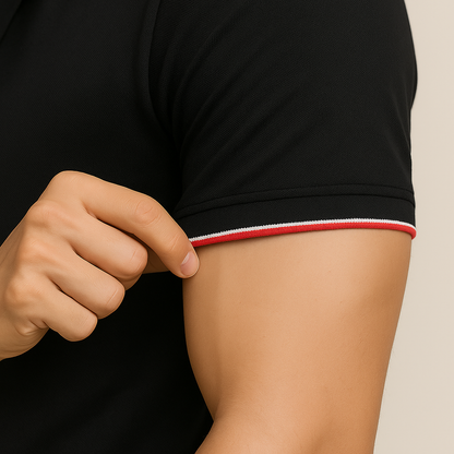 BUY 1, GET 2 | Premium Stretch No-Iron Polo Shirt + Free Watch