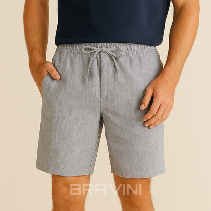 CLAUDIO LINEN SHORTS