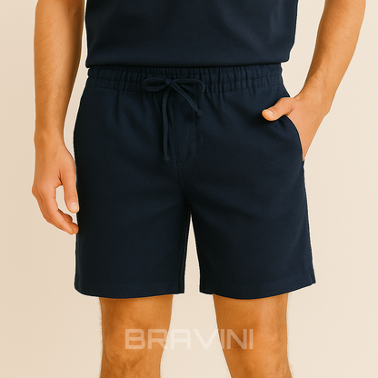 CLAUDIO LINEN SHORTS